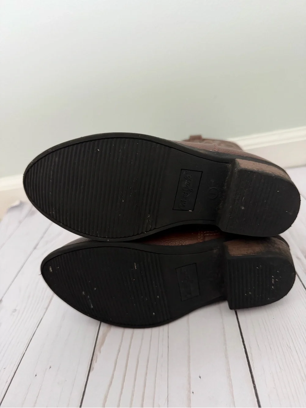 Cat & Jack Brown Kids Western Cowboy Boots